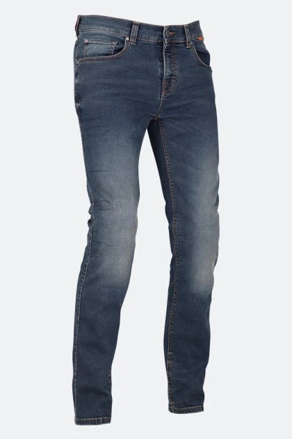 Jeans Moto Richa Original 2 Slim Fit Corti Slavati Blu 1 Jeans Moto Richa Original 2 Slim Fit Corti Slavati Blu