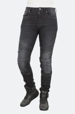 Jeans Moto Donna Furygan Purdey Neri